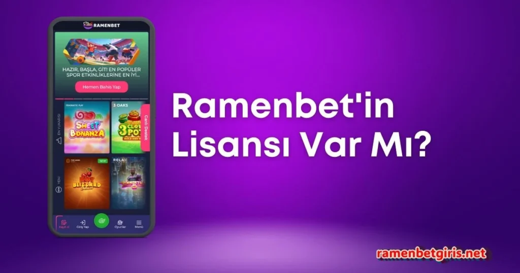 Ramenbet Lisanslı mı, Ramenbet Lisans Bilgisi